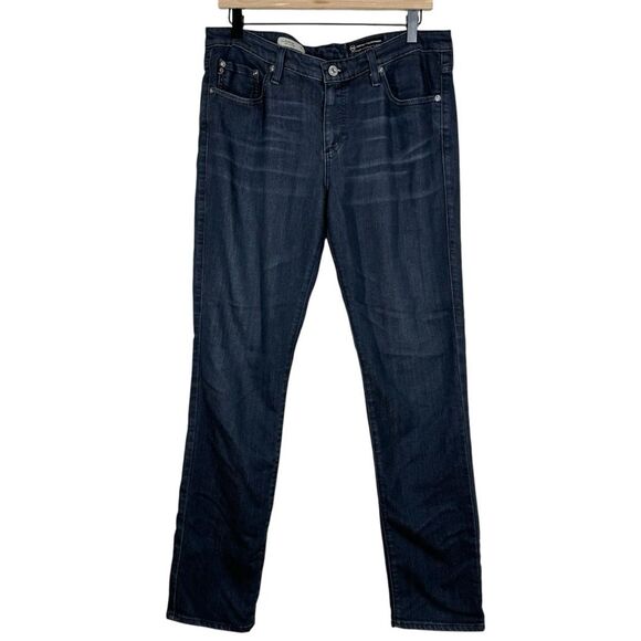 Ag Adriano Goldschmied The Stevie Slim Straight Jeans Gray Denim Size 32 - Picture 1 of 7